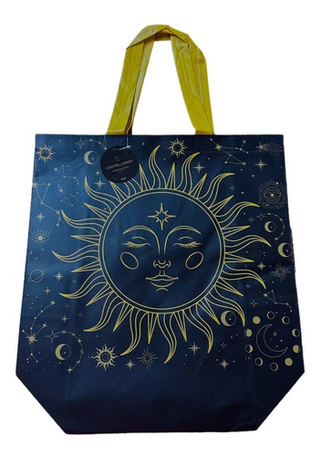 Cartera Multiuso Bolsa Ecologica Constelaciones Luna Sol