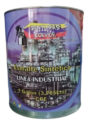 Pintura En Acite Colvent Esmalte Sintetico 