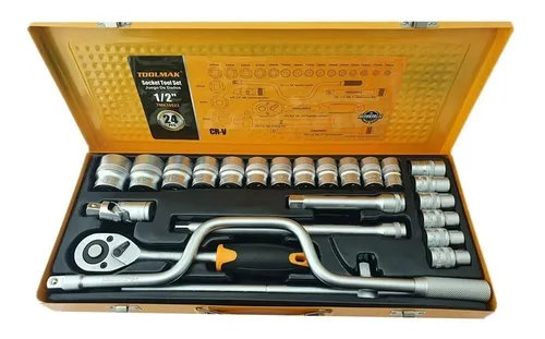 comprar Set Juego Dados Hexagonales 1\u002F2 24 Piezas Toolmak Tmk19523