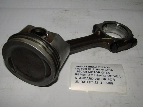 Biela Piston Motor Suzuki Vitara 1990 98 Motor G16a