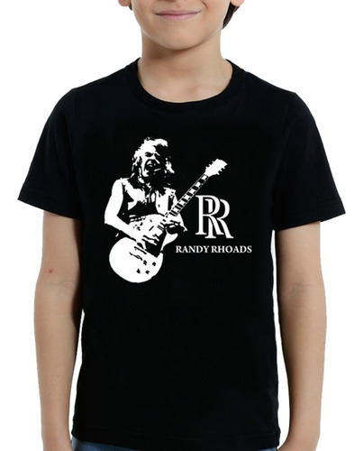 Promoção - Camiseta Infantil Randy Rhoads 100% Algodão