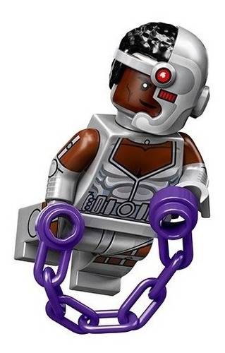 Lego Minifigura 9 Cyborg Dc Super Heroes 71026