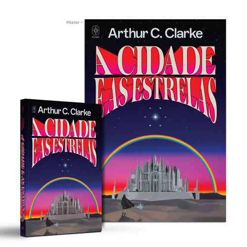 A cidade e as estrelas, de C. Clarke, Arthur. Editora Aleph Ltda, capa mole em português, 2021