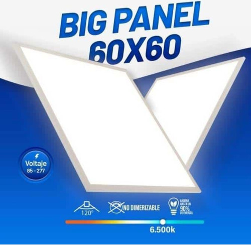 Lámpara Led 60x60 Superficial 48w 85-277v