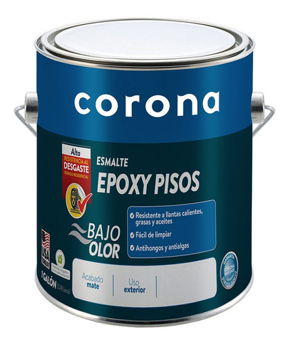 Esmalte Epoxy Pisos Gris 1 Gl - L A $ - L a $165400