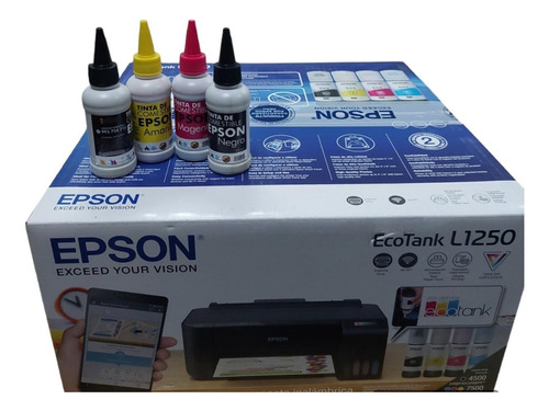 Impresora Epson Sistema Comestible + 4 Tintas Vegetal 100ml