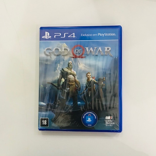 God Of War 4 Ps4 Mídia Física Lacrado Pronta Entrega