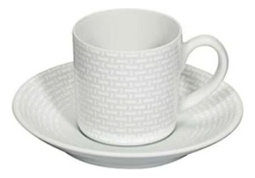 Set de tazas de café Vista Alegre con cesta para platillos, 86 ml