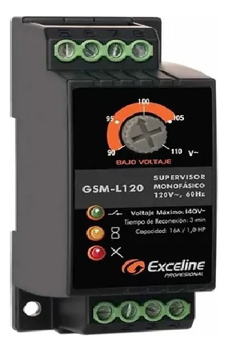 Supervisor Monofásico 120v 1hp Exceline Gsm-l120