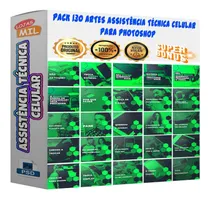 Comprar Pack 130 Artes Para Assistencia Celular Editáveis Psd + Png