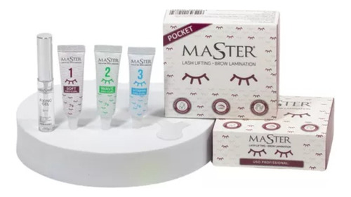 Kit Master Pocket Lash Lifting De Cílios E Brow Lamination