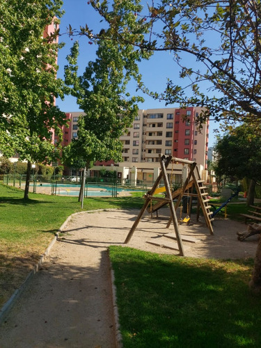 Práctico Dpto. 3d+2b+1e+1b, En Condominio M. Vicente Valdés.