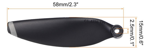 Meccanixity Mini 2 Drone Hélices Drone Blades Hélices Negro
