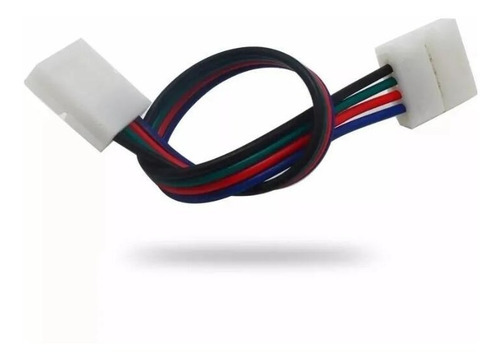 Emenda Rápida Fio Com Conector P Fita Led Rgb 5050 3528 10mm