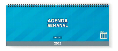 Agenda Semanal 2023 Planificador De 30 X12 Cm. Ael 