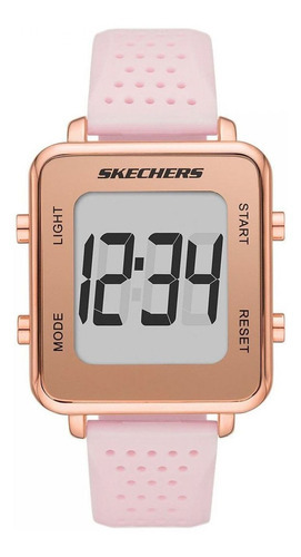 Reloj Skechers Sr6203 Rosa Mujer Color De La Correa Rosa Color Del Bisel Rosa