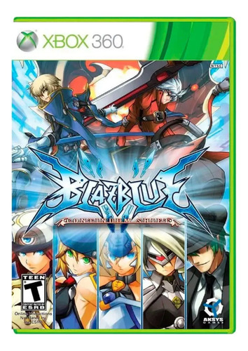 Juego Rápido Blazblue Continuum Shift Para Xbox 360