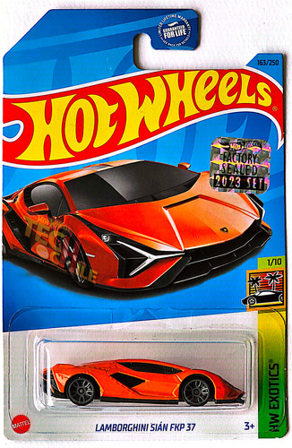 Lamborghini Sián Fkp 37 Arancio Atlas Hot Wheels
