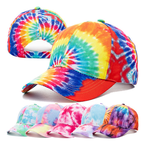 Nuevas Gorras Con Estampado De Arcoíris En Forma De B Para U