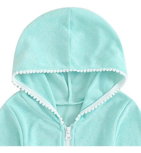 Poncho De Playa Con Capucha Para Bebé, Para Piscina, Baño Y