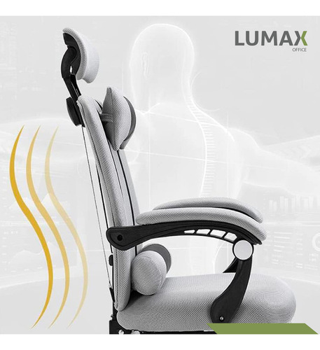 Silla Ejecutiva Wynn Con Respaldo Sin Reposapies Oficina Gris
