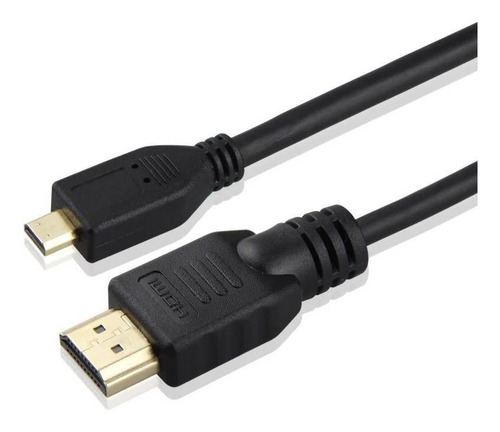 Cable De Video Micro Hdmi A Hdmi 1.5m Hdmi V1.4 Soporta 4k 2