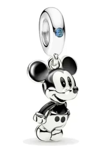 Charm Plata S925 Dije Para Pulsera Mickey Mouse Clásico