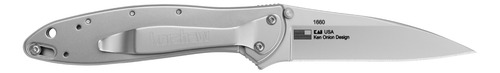 Canivete Kershaw Leek 1660 14c28n Usa Silver
