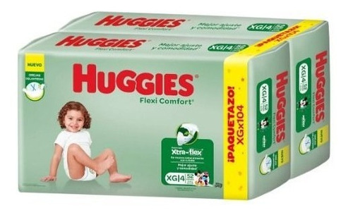 Huggies Flexi Comfort Xg X 104 Pack 