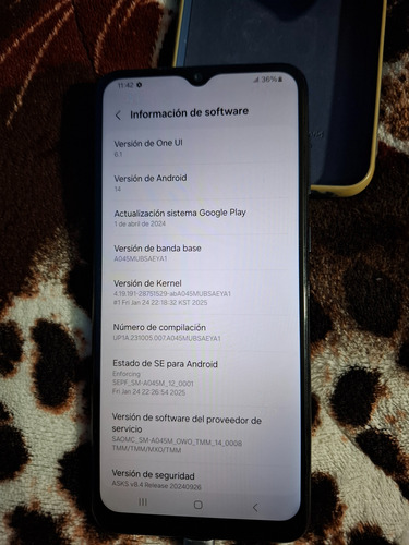 Celular Samsung Galaxy A04 Negro (Usado)