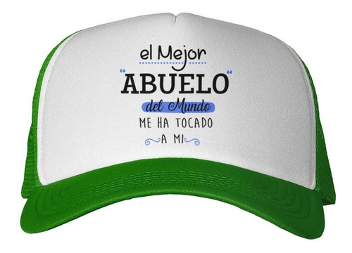 Gorra Frase El Mejor Abuelo Del Mundo