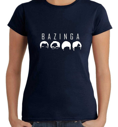 Remera Mujer The Big Bang Theory 100% Algodón Premium 2