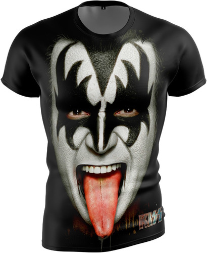 Remera Kiss Rock Metal Punk Fullprint Todos Los Talles