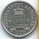 Moneda  De  Las  Antillas  Holandesas  10  Cent  1978  Xf