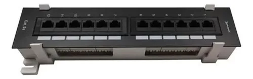 comprar Patch Panel 12 Puertos Cat5 Rackeable Marca Explore