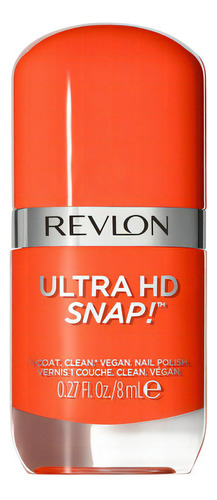  Esmalte de uñas color Revlon Ultra Hd Snap de 8mL de 1 unidades color Hot stuff