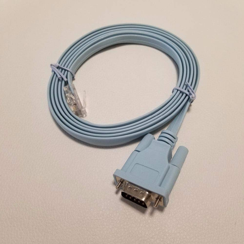Cable Extension Transferencia Dato Rj45 Db9 Pine Rs232 Color