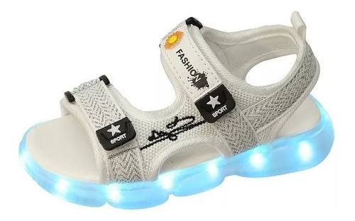 Sandalias Deportivas Para Niños Con Luz Led Para Niños [u]