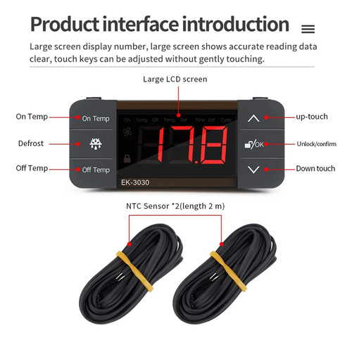 Refrigerador De Temperatura Digital Con Controlador De Tempe