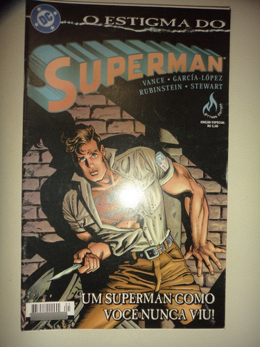 O Estigma Do Superman Editora Mythos 2001 Excelente
