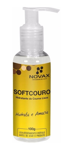 Hidratante E Renovador De Couro Soft Couro Novax