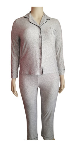 Pijama Mujer Invierno Talla L Grande Marca Rae Dunn Usa