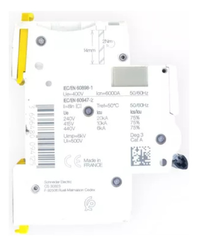 Interruptor Automático Acti9 2p 32a 10k Curva B Schneider