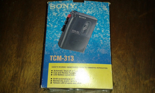 Grabador-reproductor De Cassette Sony Modelo Tcm-313