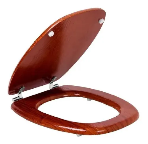 Asiento Tapa Inodoro Madera Maciza Tabla Monaco Ind Arg