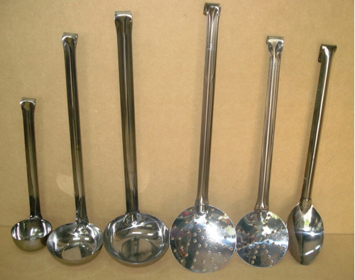 Imagen 4 de 4 de Cucharon Nº8 Salsero Acero Inoxidable Gastronomico Vima