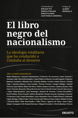 El Libro Negro Del Nacionalismo Tey, Miriam/cardenal, Juan P