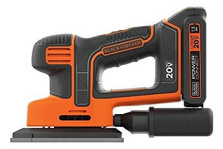 Lijadoras Manuales Lijadora De Hojas Black + Decker 20v Max 