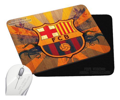 Pad Mouse Rectangular Barcelona Futbol Equipo 2