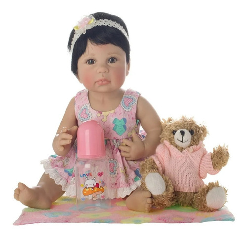 Boneca Laura Newborn Liz - Bebe Reborn